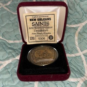 Saints Collectable MINT COIN W/hologram ID 2000 edition